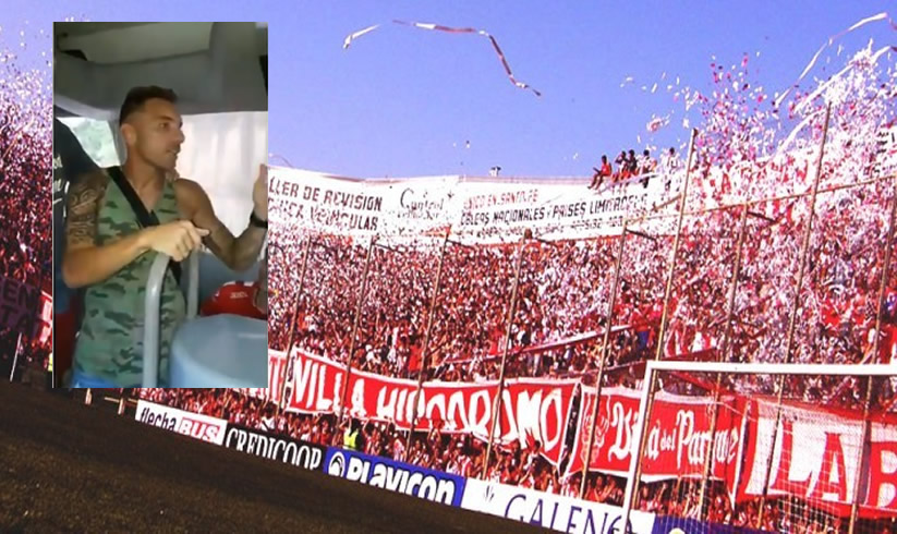 Jonathan Botinelli tuvo gran gesto con los hinchas de Unión (FOTO: Twitter)