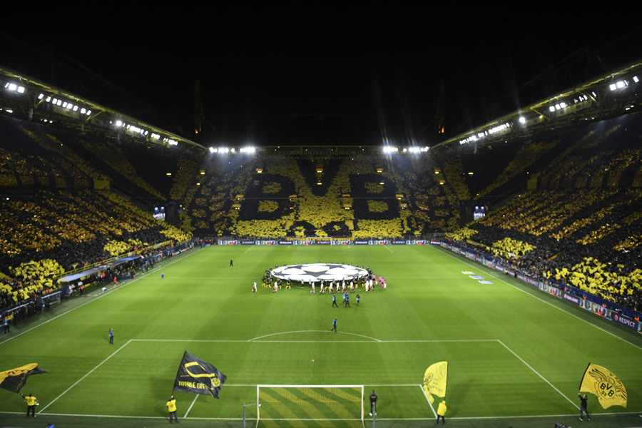 Los mejores mosaicos del Borussia Dortmund. (AFP)