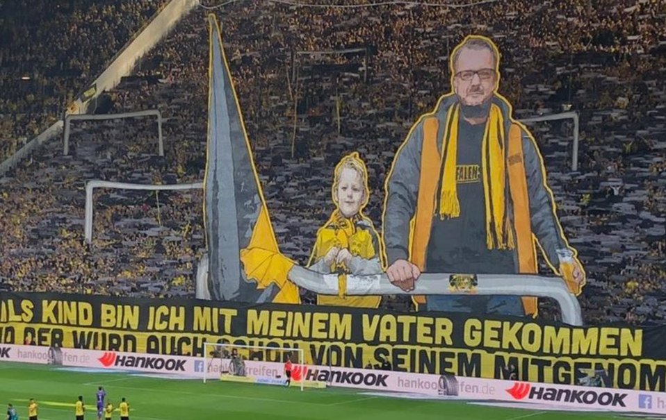 Los mejores mosaicos del Borussia Dortmund. (Twitter)