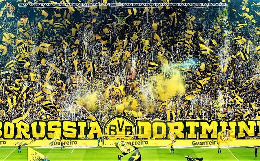 Los mejores mosaicos del Borussia Dortmund. (Twitter)