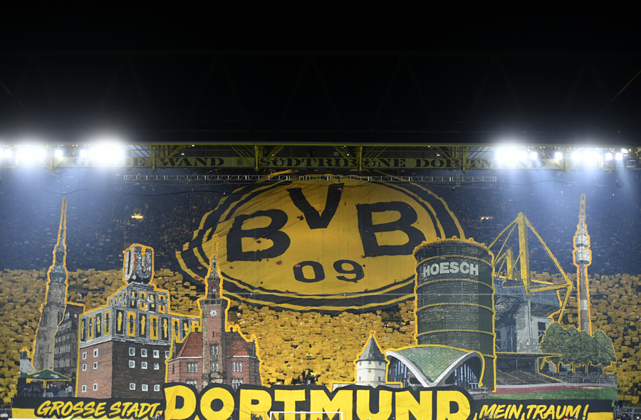 Los mejores mosaicos del Borussia Dortmund. (AFP)