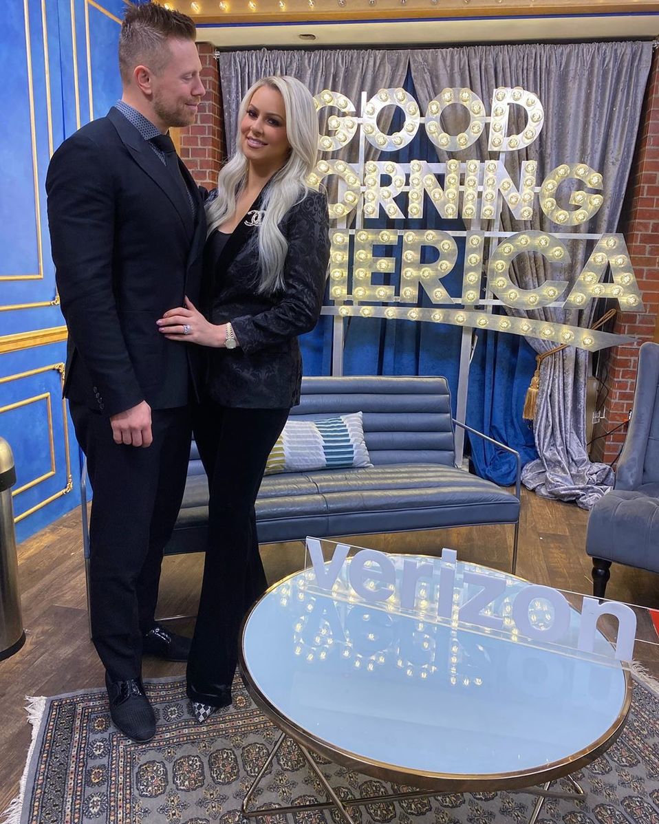 The Miz y Maryse tienen una gran relación y una sólida familia. (Fotos: @marysemizanin y @mikethemiz)