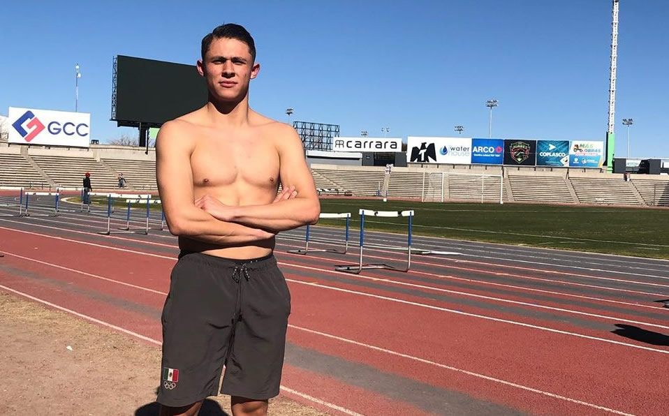 Loera fue nueve veces campeón nacional y en 2018 participó en los Juego Olímpicos de la Juventud. (martinloera22)