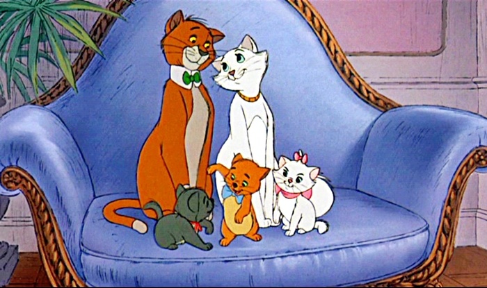 Los aristogatos.