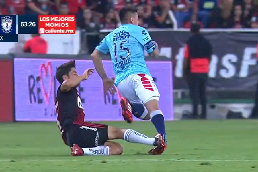 Abella utilizó fuerza desmedida en la entrada sobre Iturbe.