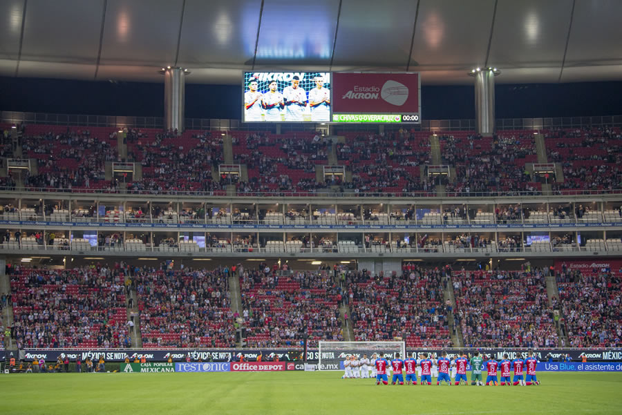 Hasta el sexto lugar se encuentra el Estadio Akron, sede de las Chivas con 13.943 publicaciones. FOTO: Mexsport.