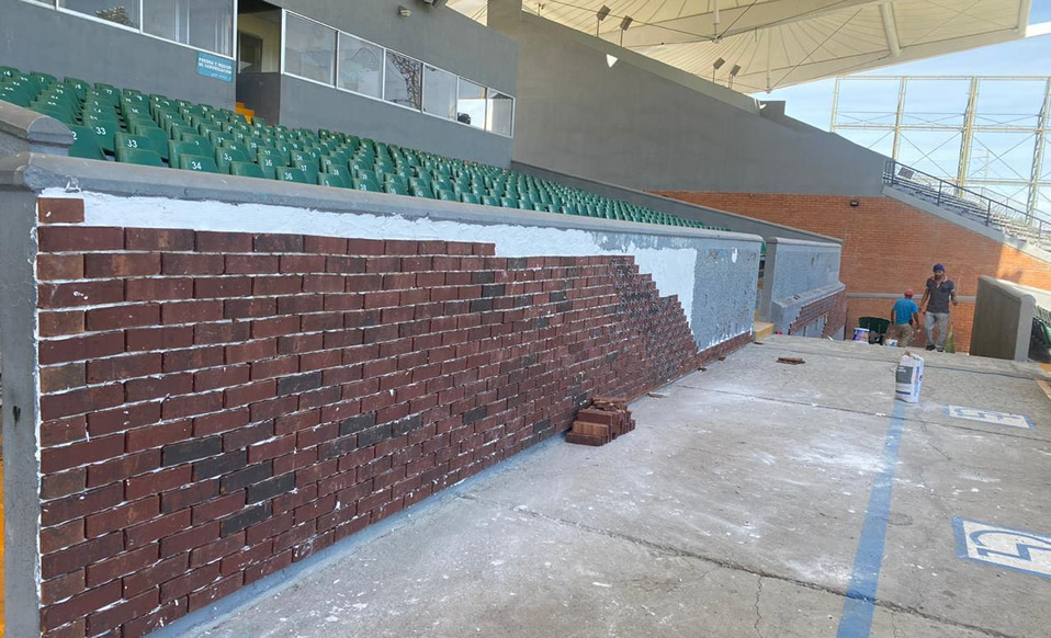 Las obras de remodelación van por buen camino