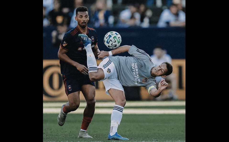 Javier Hernández. (Foto: @LAGalaxy)