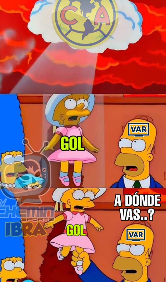 El VAR trae de cliente al América, al que otra vez le anularon un gol.