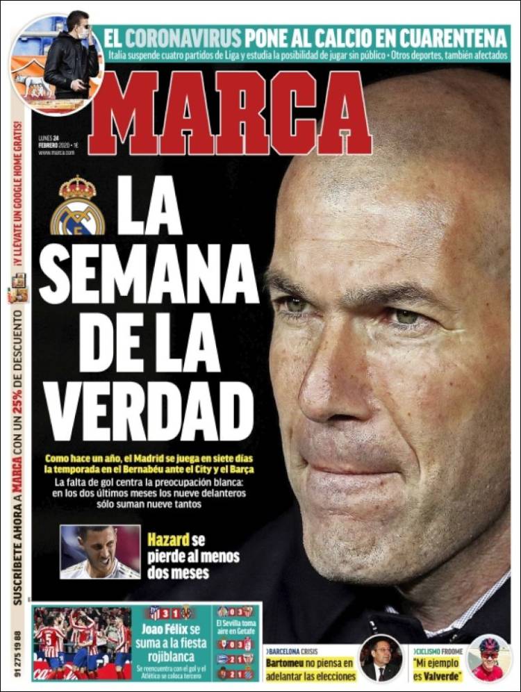 Las mejores portadas deportivas.