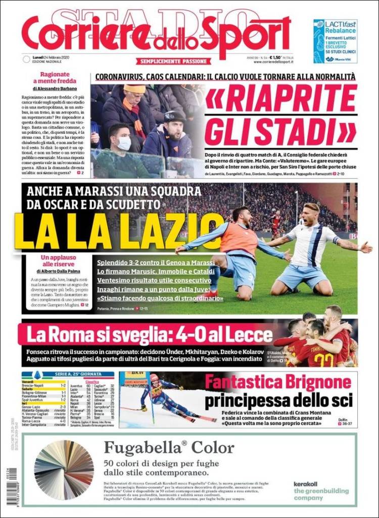 Las mejores portadas deportivas.