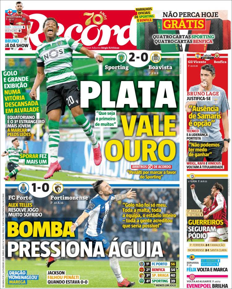 Las mejores portadas deportivas.