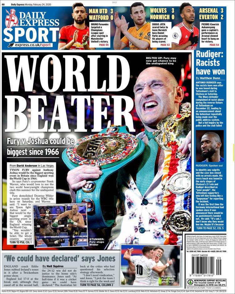 Las mejores portadas deportivas.