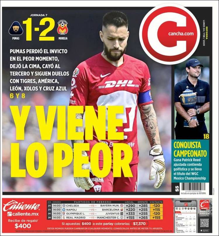 Las mejores portadas deportivas.