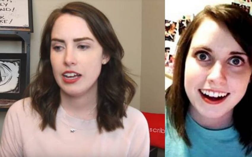 "Novia Psicópata" surgió de un video de Laina Morris. Ella hoy tiene más de 1 millón de suscriptores en YouTube.