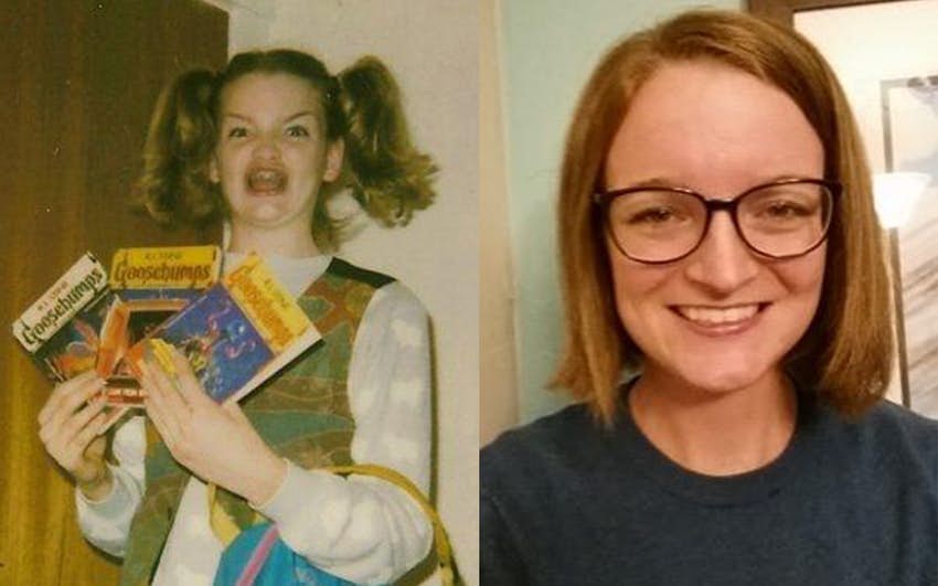 La pubertad trata mal a muchos, tal y como a Maggie Goldenberger en su foto de 2012.