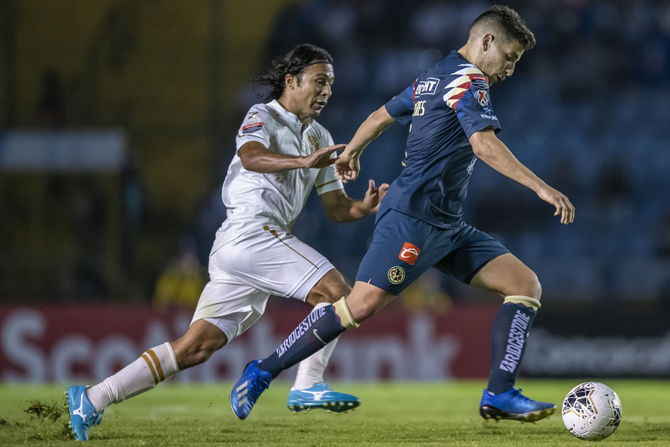 Agustín Herrera ya le marcó al América en 2008 jugando para Santos (FOTO: Mexsport)