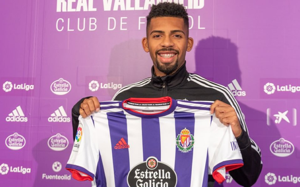 Fernandes debutó en Botafogo. (@realvalladolid)