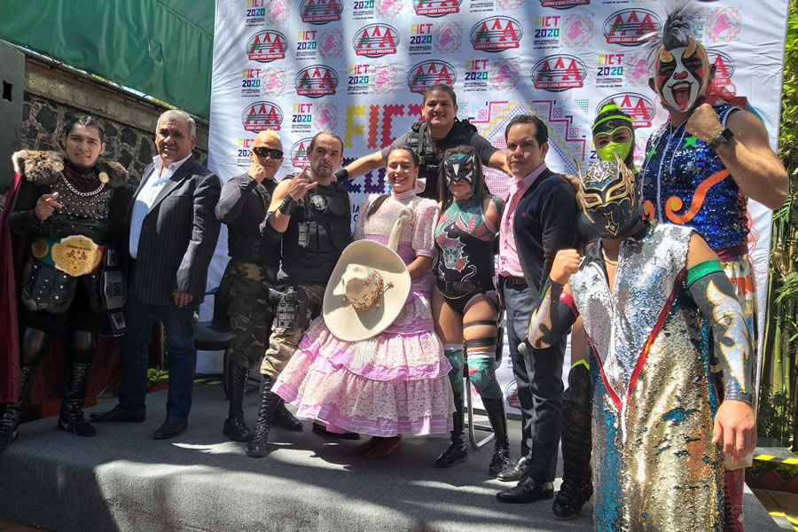 Lucha Libre AAA estará presente en la Feria. (Foto: MT)
