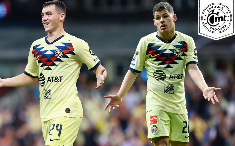 Viñas y Richard Sánchez, dos de los baluartes actuales del América (FOTO: Imago7)