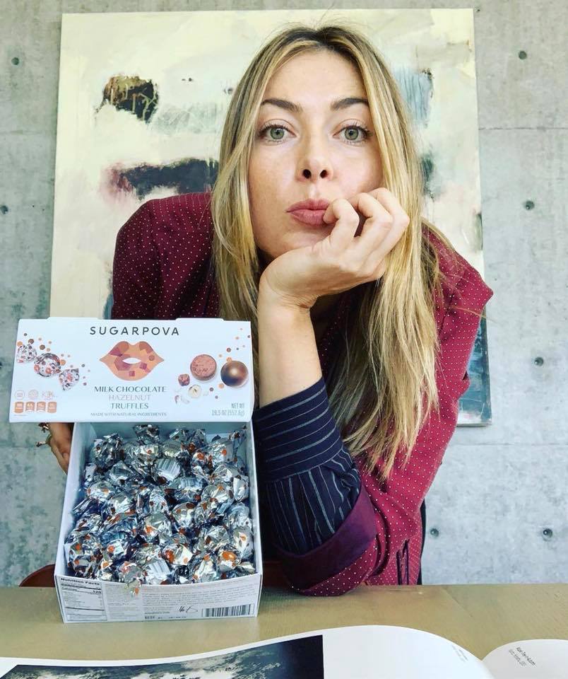 Los ojos de Sharapova son considerados de los más bellos en el deporte.