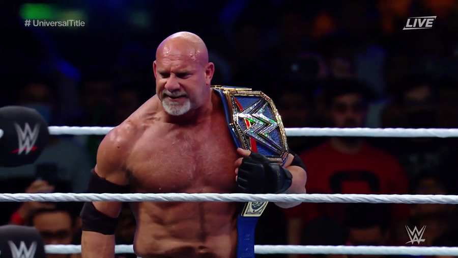 Goldberg consiguió derrotar a Bray Wyatt. (Foto: WWE)