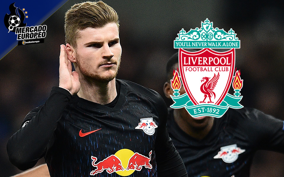 Timo Werner desprecia al Barcelona y espera la oferta del Liverpool (AFP)