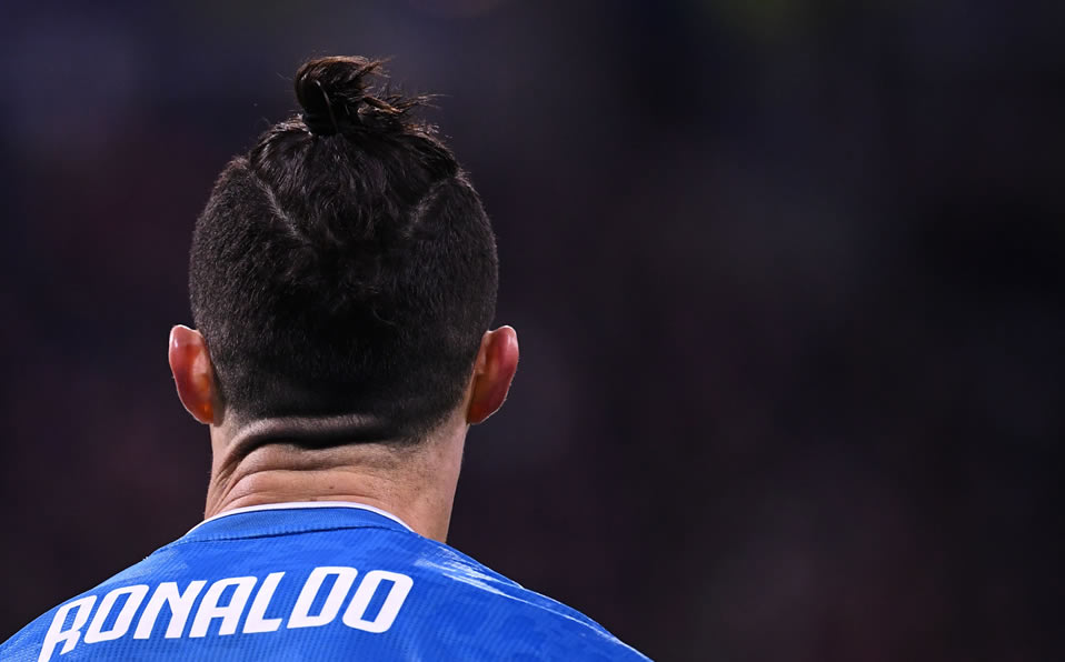 Cristiano Ronaldo espera con ansias el juego entre Juventus e Inter de Milán. Foto: AFP