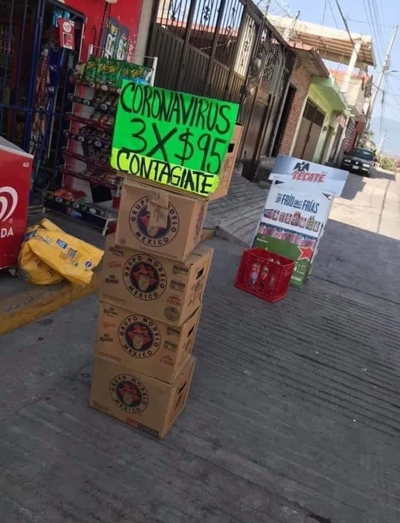 Mexicanos reaccionan con memes a la llegada del coronavirus.