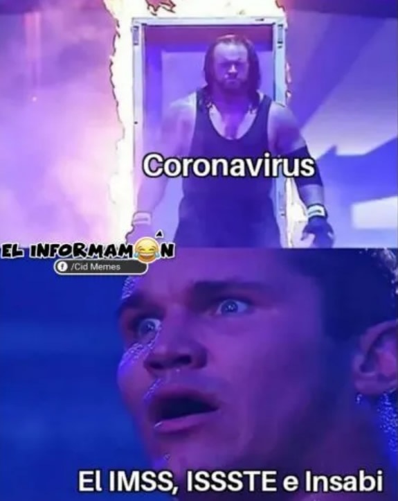 Mexicanos reaccionan con memes a la llegada del coronavirus.
