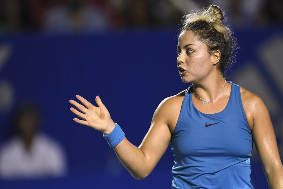 Renata Zarazúa perdió en Semifinales del Abierto Mexicano en Acapulco (FOTO: AFP)