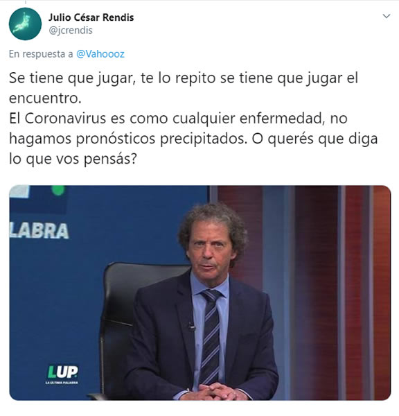 FOTOS Qué pasaría si analistas deportivos debatieran sobre Coronavirus