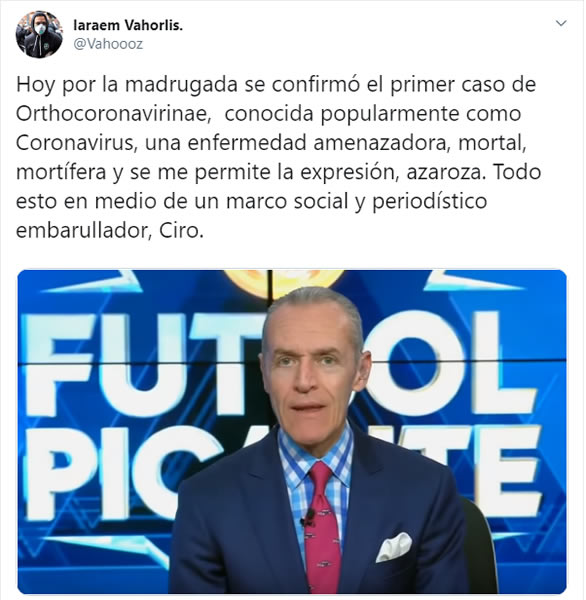 FOTOS Qué pasaría si analistas deportivos debatieran sobre Coronavirus