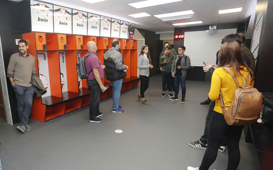 Los representantes conocieron la intimidad de los futbolistas. (FOTO:LALIGA)