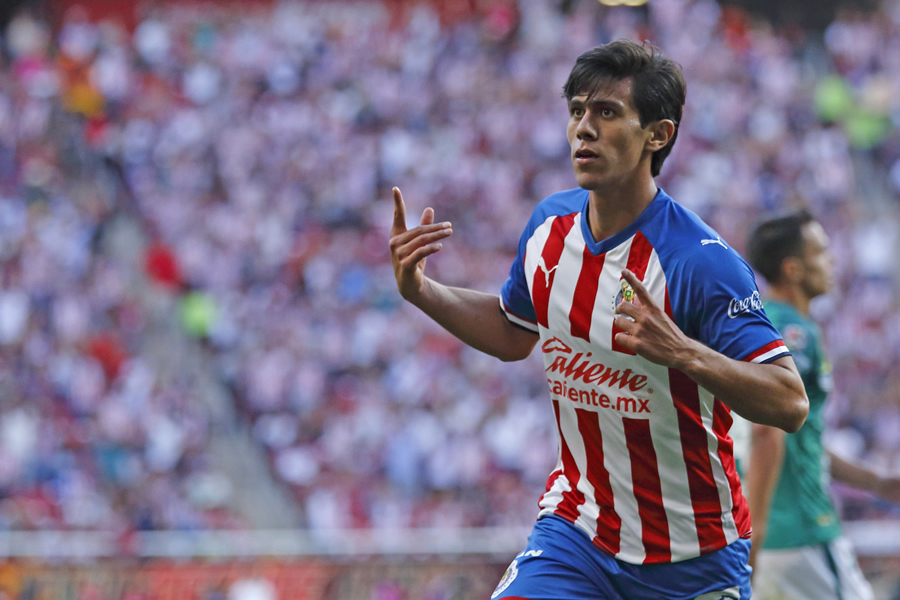 JJ Macías llegó a tres goles con Chivas en este Clausura 2020. FOTO: Mexsport.