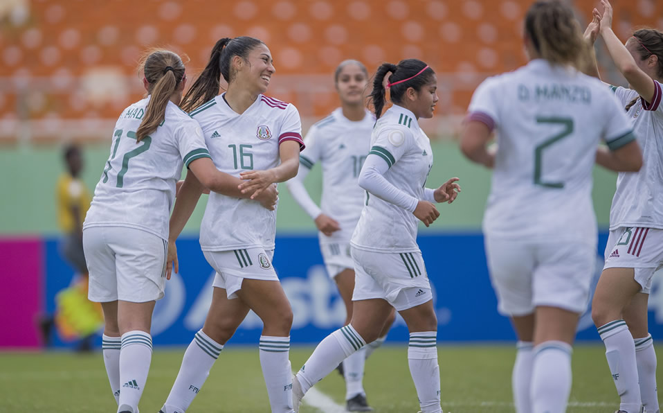 Las mexicanas vencieron 12-1 a Granada. (Mexsport)