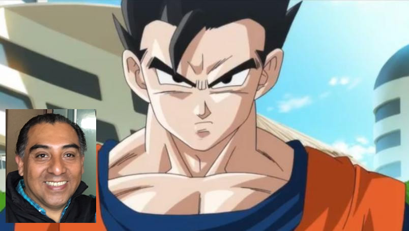 Luis Alfonso Mendoza dio vida a Gohan. (Foto: Toei Animation y @LaloGarx)