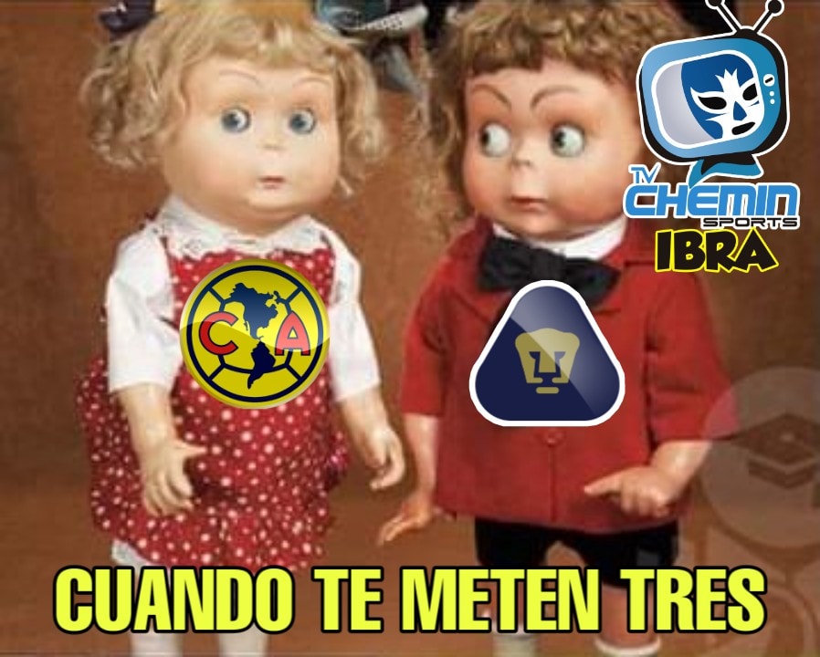 ¡Igual de malos! América y Pumas llegarán al Clásico Capitalino tras dar pena ajena.