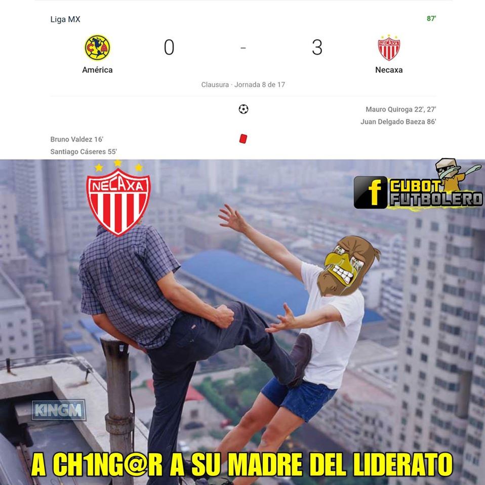 Lesiones, expulsiones y los pretextos del Piojo no salvan al América de los memes.