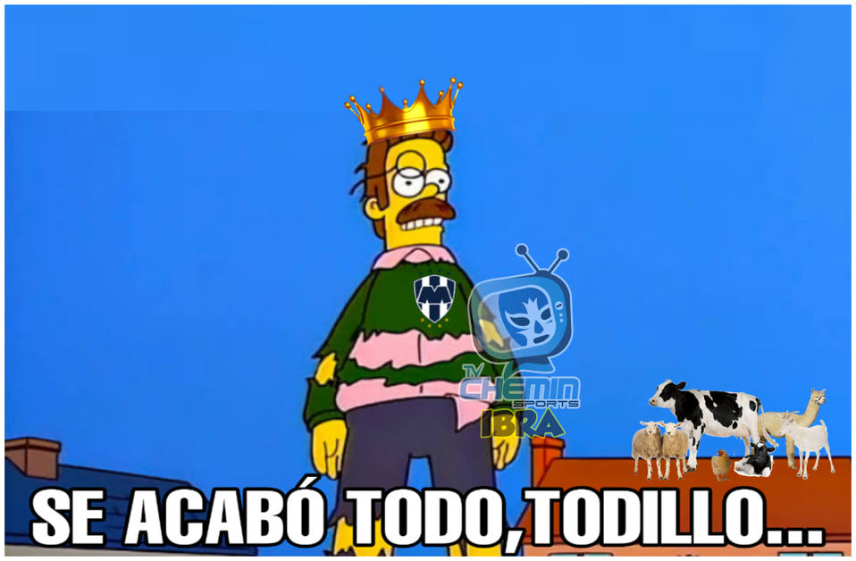 ¡Qué vergüenza de Campeón! Este Monterrey no ganaría ni en Tercera.