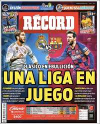 Noticias deportivas en los periódicos del mundo (01-marzo-2020)