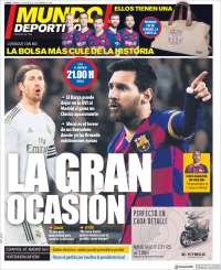 Noticias deportivas en los periódicos del mundo (01-marzo-2020)