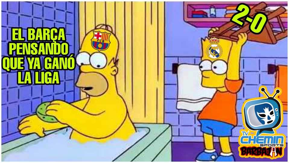 Los mejores memes del Real Madrid 2-0 Barcelona están en Mediotiempo.