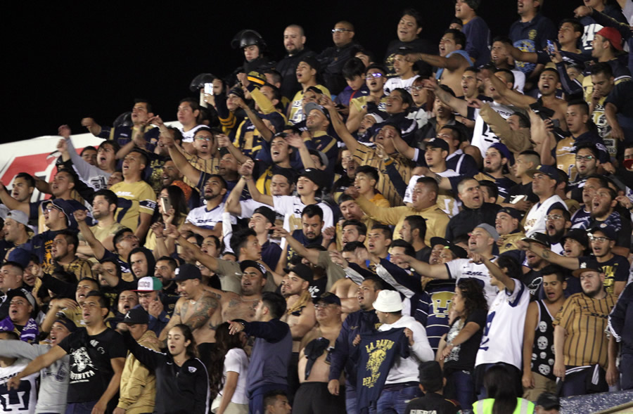 La Rebel alentó a Pumas en el Universitario. (Foto: Imago7)