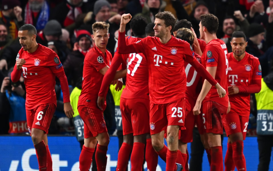 El Bayern ha metido 71 goles en la temporada; 25 de ellos por Lewandowski. (@FCBayern)