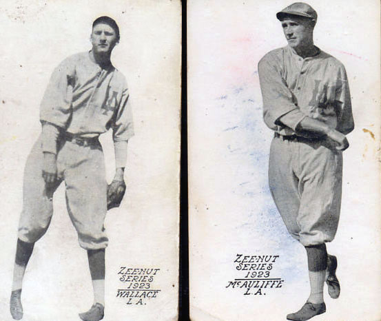 Tarjetas de colección Ligas Menores 1923