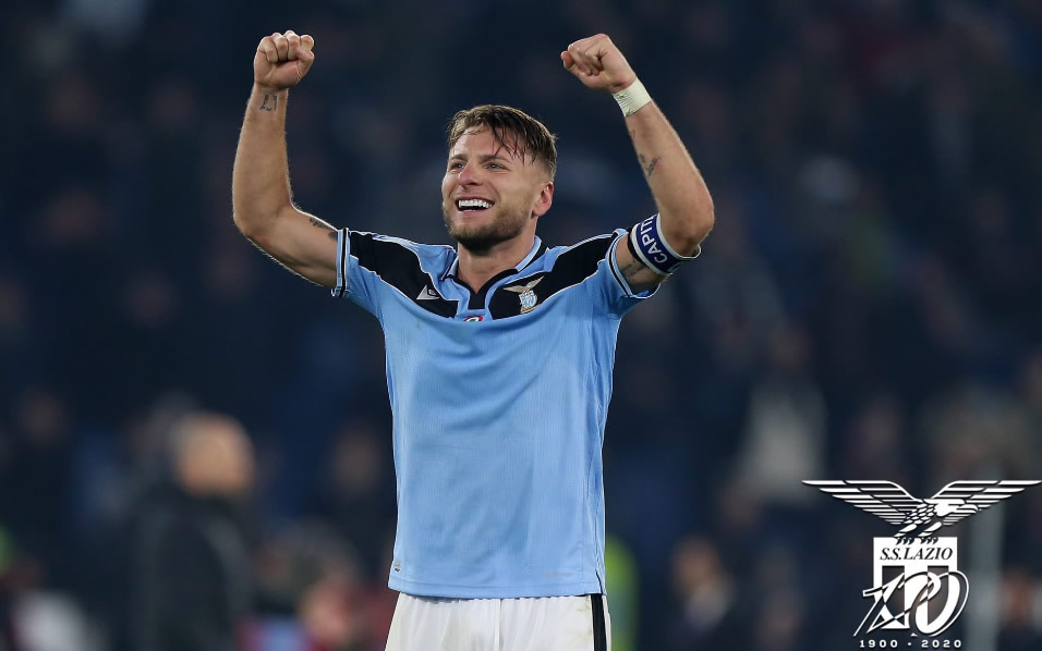 La Lazio tiene 60 goles en la Serie A; 27 de ellos de Inmobile. (@OfficialSSLazio)