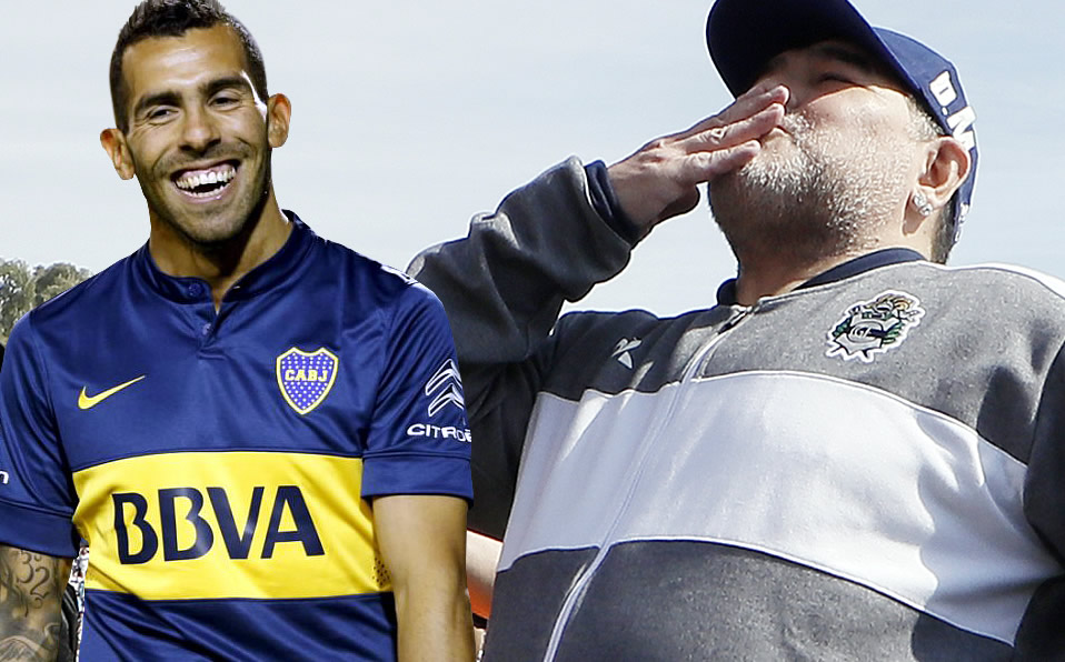 Maradona visitará la Bombonera de Boca el domingo para terminar la temporada. (Notimex)