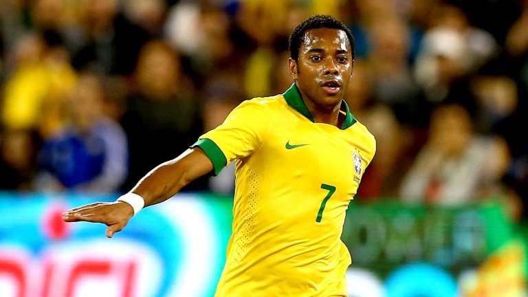 Robinho estaba llamado a ser la próxima gran gloria de la Selección de Brasil.