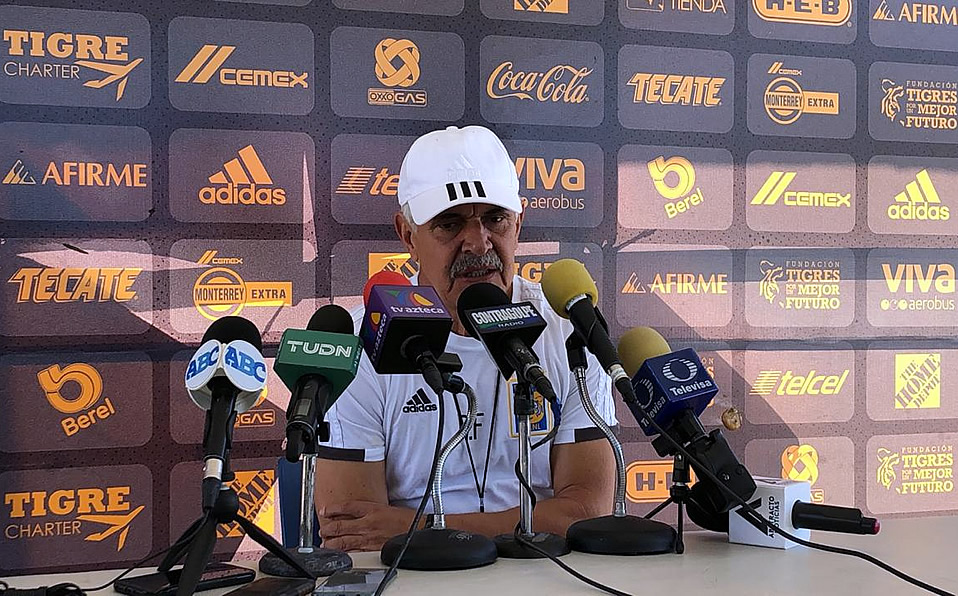 Tuca tomó con calma los dos triunfos de Tigres. (Foto: MT)